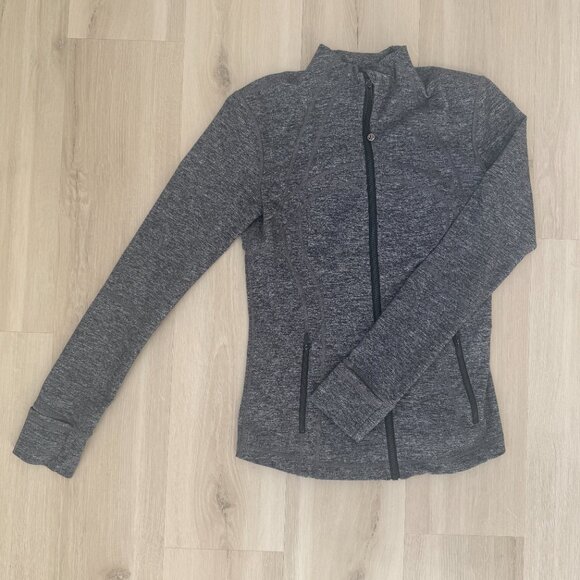 Lululemon Define jacket black/gray size 8 - Picture 4 of 4
